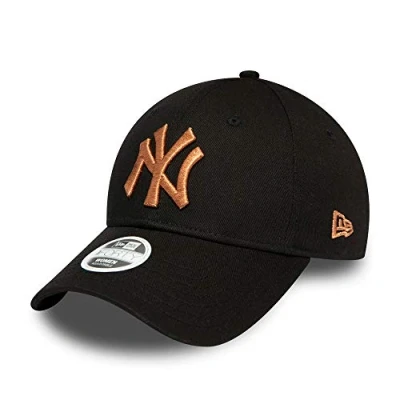 Immagine di New Era York Yankees MLB cap Verstellbar 9forty Basecap Kappe Metallic Schwarz Bronze One Size