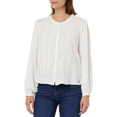 Immagine di Pepe Jeans Galena Camicetta, Donna, Taglia: Small, Mousse