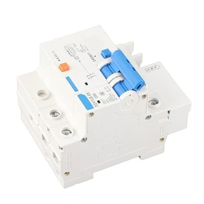 Immagine di interruttore automatico corrente residua, 230V 63A 30mA DZ47LE 63 2P + N C63