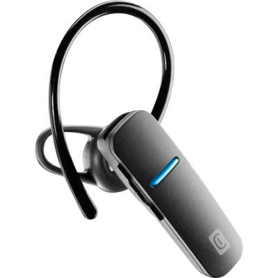 Immagine di cellularline SLEEK Auricolare Mono Bluetooth® ergonomico Talk Time 5.5 ore Play 6 Charging 1.5 Dotato di assistente vocale Nero