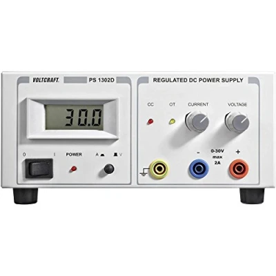 Immagine di VOLTCRAFT PS 1302 D Alimentatore da laboratorio regolabile 0 30 V/DC 2 A 60 W Num. uscite 1 x