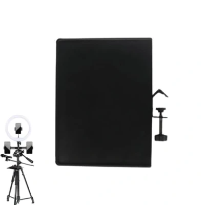 Immagine di Porta plettro per asta microfonica vassoio con clip supporto microfono ripiano, rack microfono, morsetto su universale,
