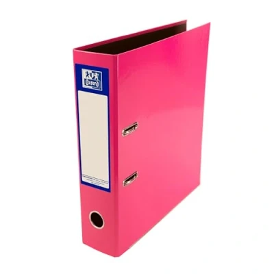 Immagine di Oxford Raccoglitore a leva, formato A4, resistente, colore: rosa