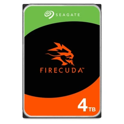 Immagine di Seagate FireCuda HDD, 4 TB, Hard Disk interno 3.5&quot; CMR SATA, da 6 Gbit/s, 7.200 giri/min, 256 MB di cache, 300 TB/anno, 3 Anni Rescue Services (ST4000DXZ05), Amazon Exclsusivo