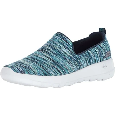 Immagine di Skechers Go Walk Joy 15615, Scarpe da ginnastica Donna, Navy Multicolore, 38 EU