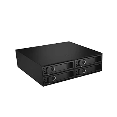 Immagine di ICY BOX CY IB 2242SSK Back Plane für 4x 2,5 SATA/SAS Festplatten/SSDs in 1x 5,25 S Telaio per HDD
