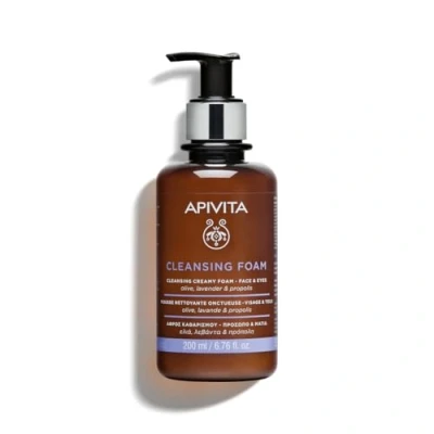 Immagine di Apivita Cleansing Foam Cream 200ml Occhiali, Color02, W96 x L84(245cm 214cm) Donna