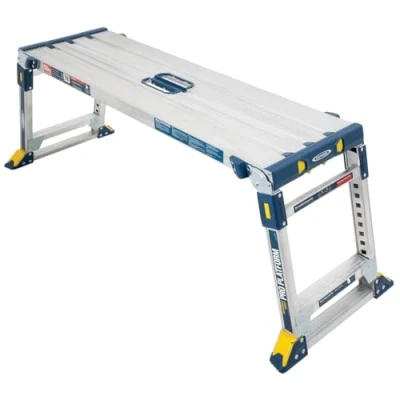 Immagine di Werner 79023 Piattaforma di lavoro regolabile Pro Work &amp; Access, argento, taglia unica