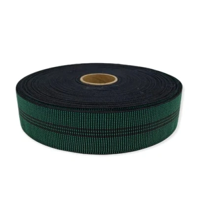 Immagine di TENDAGGIMANIA Cinghia Elastica Divani Lunghezza 15 Metri Ideale per Rinforzo Seduta Divano, Imbottitura Sedie e Tappezzeria Spessore 5 CM
