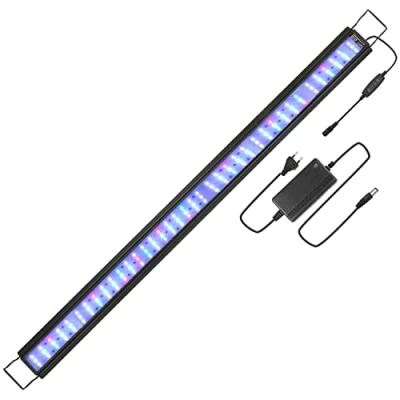 Immagine di EINFEBEN Illuminazione per acquari a LED, LED RGB piante acquatiche da 120 140 cm e d&#039;acqua dolce, dimmerabile