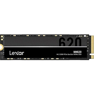 Immagine di Lexar NM620 SSD 2TB, M.2 2280 PCIe Gen3x4 NVMe 1.4 Interno, Fino a 3500MB/s in Lettura, 3000 MB/s Scrittura, Disco Stato Solido per Amanti del PC e dei Videogiochi (LNM620X002T RNNNG)