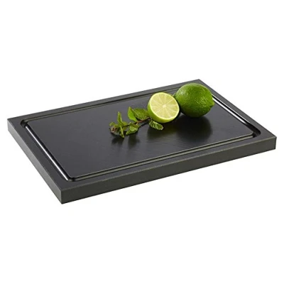 Immagine di Aps Tagliere Bar in polietilene, 30 x 20 2 cm, con Canale di Scarico