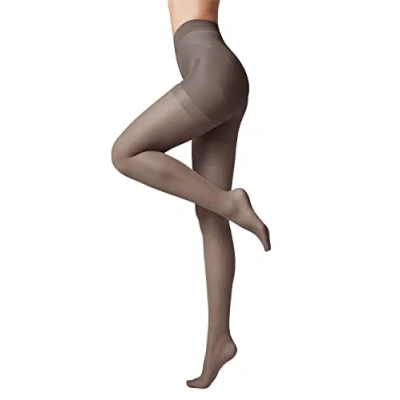 Immagine di Conte elegant X PRESS 20 DEN Collant Modellante da Donna con Effetto Push Up Calze Liscio Taglia 4 Grafite