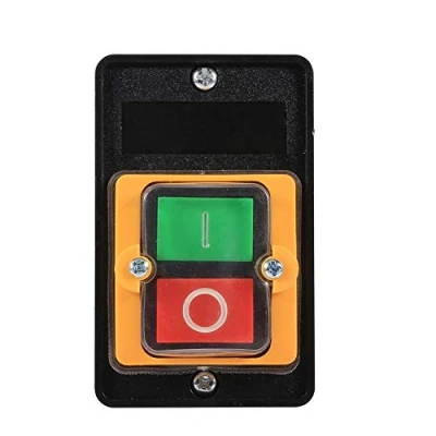Immagine di interruptor superficie extraplano + Interruttore a Prova di Acqua Macchina Utensile Pulsante ON/OFF 10A 380V