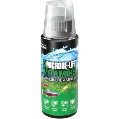 Immagine di MICROBE LIFT Vitaminos Multivitamin for Sumptuous and Healthy Fish, Increases Vitality Colour, Fresh Water, 118 ml
