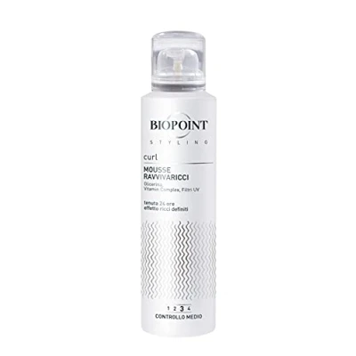 Immagine di Biopoint Styling Mousse Ravvivaricci, Definisce i Capelli Ricci, Azione Idratante e Anticrespo, Dona Morbidezza, Elasticità Volume, 150 ml