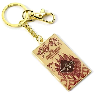 Immagine di HARRY POTTER Portachiavi ufficiale con mappa dei predoni, Multicolore, Etichettalia unica