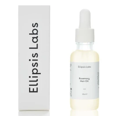 Immagine di Ellipsis Labs Olio di rosmarino per capelli Vegano stimola la crescita, nutre, rafforza, lenisce il cuoio capelluto e favorisce più spessi sani, 30 ml