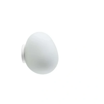 Immagine di Foscarini Gregg piccola applique bianca IP44