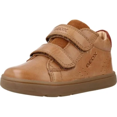 Immagine di Geox Biglia Scarpe a strappo per bambini, Taglia: 22, Cognac Pelle