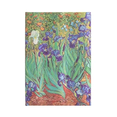 Immagine di Taccuino Paperblanks, Iris di Van Gogh. Midi, A righe 13 x 18 cm