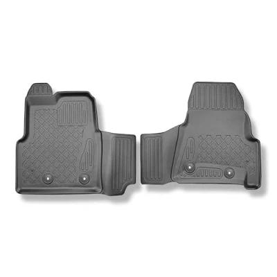 Immagine di Mossa Tappetini auto in TPE compatibili con Ford Transit Custom Van (01.2013 2023) tappeti neri G
