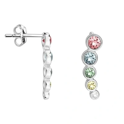 Immagine di SOFIA MILANI Orecchini da Donna in Argento 925 con Pietra Zircone Orrecchino Scalatore a E2516