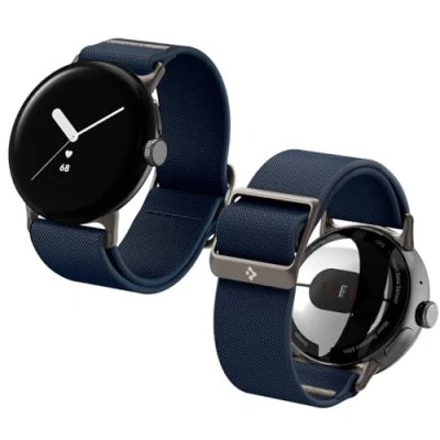 Immagine di Spigen Cinturino Lite Fit Compatibile con Google Pixel Watch 3/2/1 41mm (2024/2023/2022) Blu Marino