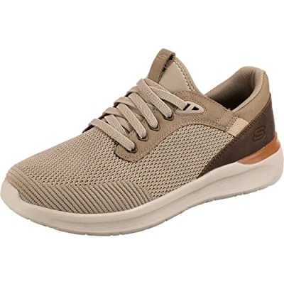 Immagine di Skechers Lattimore Sneakers basse, Uomo, Taglia: 45, Taupe Finta pelle / tessuto