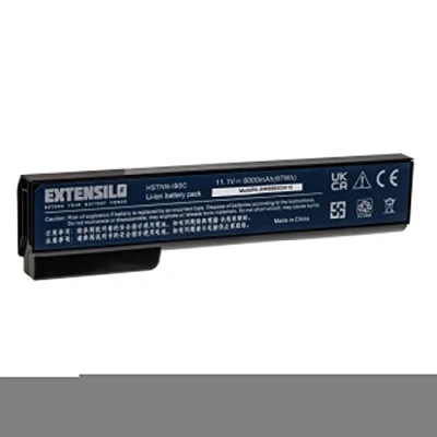 Immagine di EXTENSILO batteria compatibile con HP ProBook 6360b, 6460b, 6465b, 6470b, 6475b, 6560b, 6565b, 6570b notebook (6000mAh, 11,1V, Li Ion)