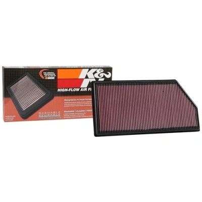 Immagine di K&amp;N Filtro Aria di ricambio compatibile con Mercedes E200d/E220d W213 2016 /Classe S 2017 /S450 EQ Boost 2021 /CLS 2018 /GLE (W167)/AMG GT (X290) Ibrido C 200d/220d/300d 2015 (33 3068)