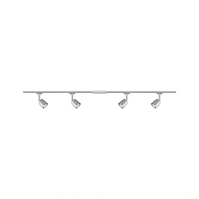 Immagine di Paulmann Cover Sistema di illuminazione completo su binari URail GU10 40 W LED (monocolore) Cromo, Cromo (opaco)