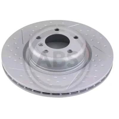 Immagine di A.B.S. Disco freno BMW: 1 Hatchback, 3 Touring, Sedan COATED 345mm 24mm 5 fori 120mm perforato/ventilazione interna rivestito 18452 34206797598