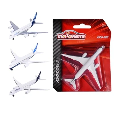 Immagine di Majorette 57980 Modellino Aereo Di Linea Licenza (Sogg.Casuale), Modelli assortiti, 1 pezzo