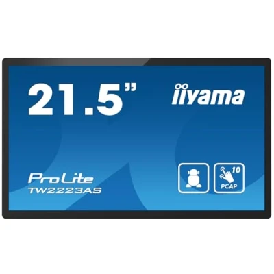 Immagine di Iiyama ProLite TW2223AS B2 Display Digital Signage 54.6 cm 21.5 pollici 1920 x 1080 Pixel 24/7