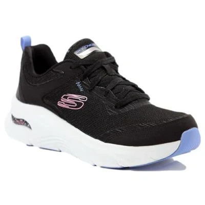 Immagine di Skechers 149685 Bkmt, Sneaker Donna, Multi Trim In Pelle Nera, 37 EU