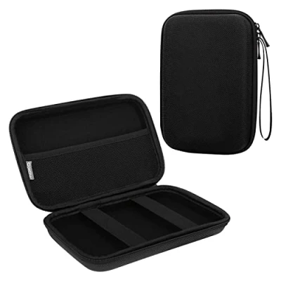 Immagine di MoKo Custodia Portatile per GPS dell’Auto, Sacchetto Portabile Rigida Universale Il Navigator Garmin/Tomtom/Magellan 7 Pollici Nero