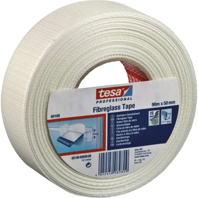 Immagine di Tesa 60101 00001 00 Nastro in tessuto tesa® Professional Bianco (L x L) 45 m 50 mm 1 pz.