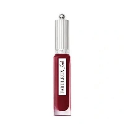 Immagine di Bourjois Fabuleux Ink Lacquer, 05 Berry&#039;tale Romance, tinta labbra glossata. Arricchita con olio di girasole, no transfer, non secca e a prova sbavatura, tenuta fino 8 ore, 3,5 ml
