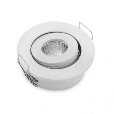 Immagine di Confezione da 10 3 W COB LED spot kit incasso a soffitto lampada + driver 3000 K
