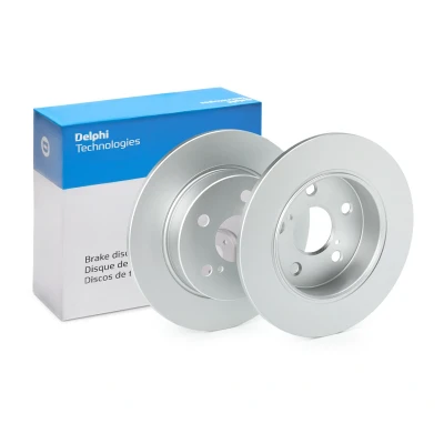 Immagine di Disco freno DELPHI BG5052C indietro, completo, 2 pezzo