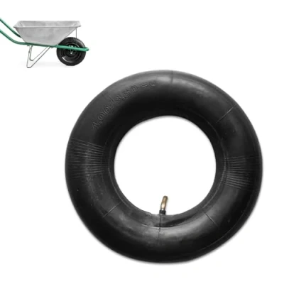 Immagine di mizikuu Camera d&#039;Aria, Ruota di Ricambio d’Aria 4.00/3.50 6 Carriola Pneumatici Da Per Carrelli a Mano Trattore Inner Tube Valvola Carrello, Spazzaneve, Generatore e Altro