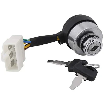 Immagine di Interruttore di accensione a 6 fili generatore avviamento chiave per gas 2.5 6.5KW 188F