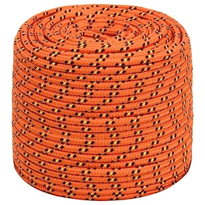 Immagine di vidaXL Corda per Barca Arancione 10 mm 250 m in Polipropilene
