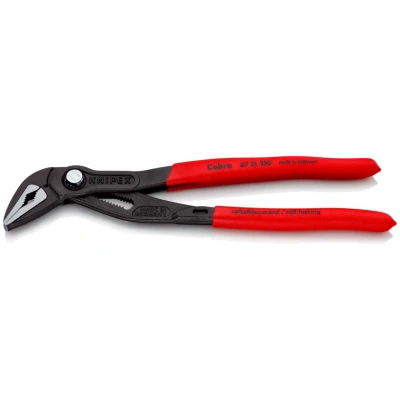 Immagine di Knipex Cobra ES 87 51 250 Pinza regolabile per tubi e dadi Dimensione chiave (metrica) 34 mm
