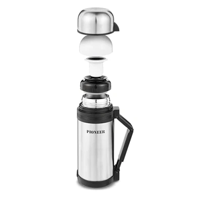 Immagine di Pioneer metal thermos, Acciaio inossidabile, Stainless Steel, 1200ml / 1.2L