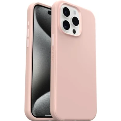 Immagine di Otterbox Symmetry Backcover per cellulare Apple iPhone 15 Pro Max Rosa Compatibile con MagSafe