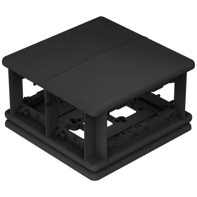 Immagine di OBO Bettermann T8NL 00C 9011 Contenitore a pavimento