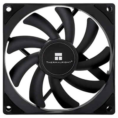 Immagine di Thermalright TL 9015B CPU ventola silenziosa 4 pin PWM PC di raffreddamento Slimline da 15 mm, velocità 2700 RPM, 90 mm (nero)