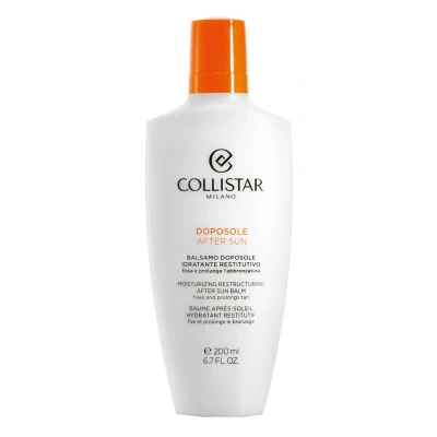 Immagine di Collistar Balsamo Doposole Idratante Restitutivo, Emulsione ricca, nutriente e restitutiva, Facile assorbimento, dona alla pelle comfort morbidezza, Fissa allunga l&#039;abbronzatura, 200 ml